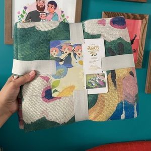 New Disney Alice in wonderland Mary Blair throw blanket